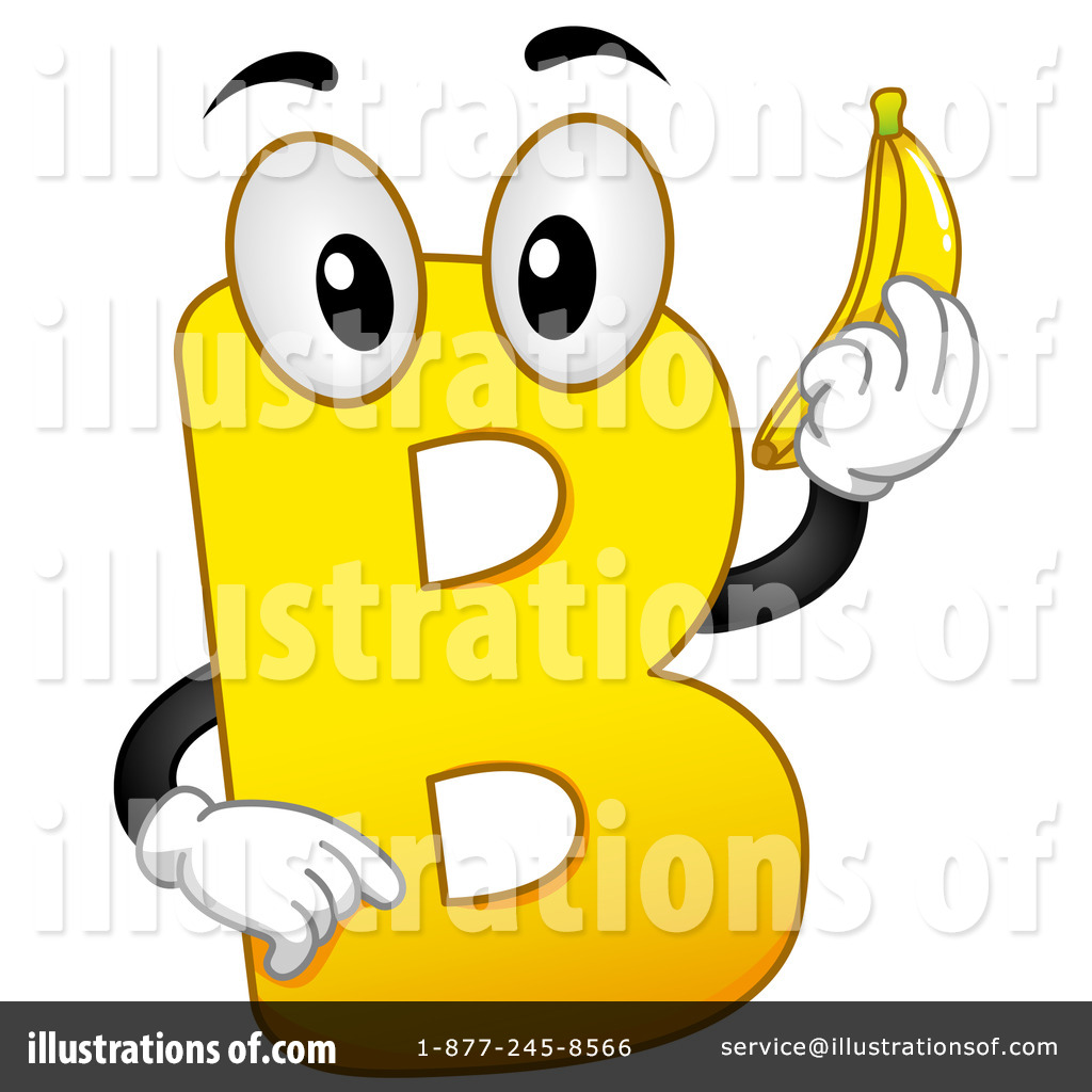 b clipart animated