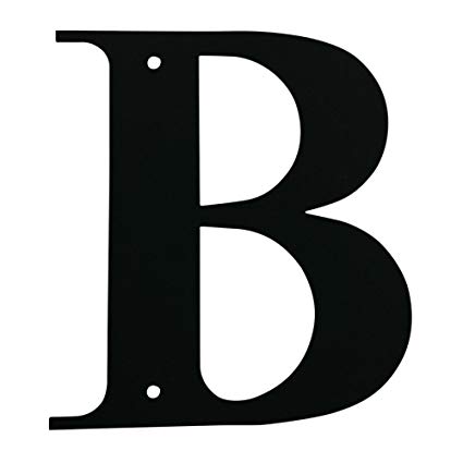 b clipart big letter