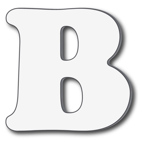 Baby Letter B Clipart