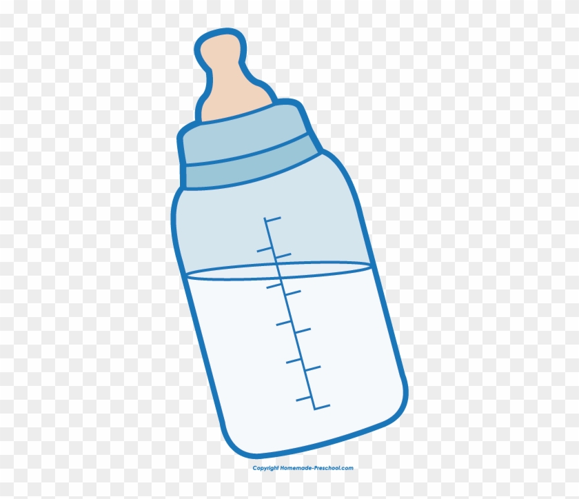 Baby bottle click.
