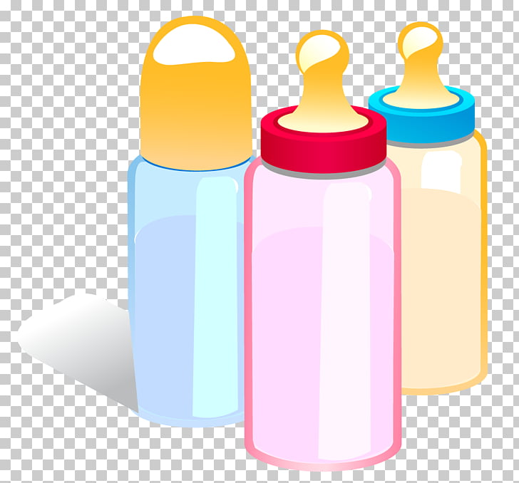 Pacifier Infant Baby bottle , Cute cartoon bottle PNG