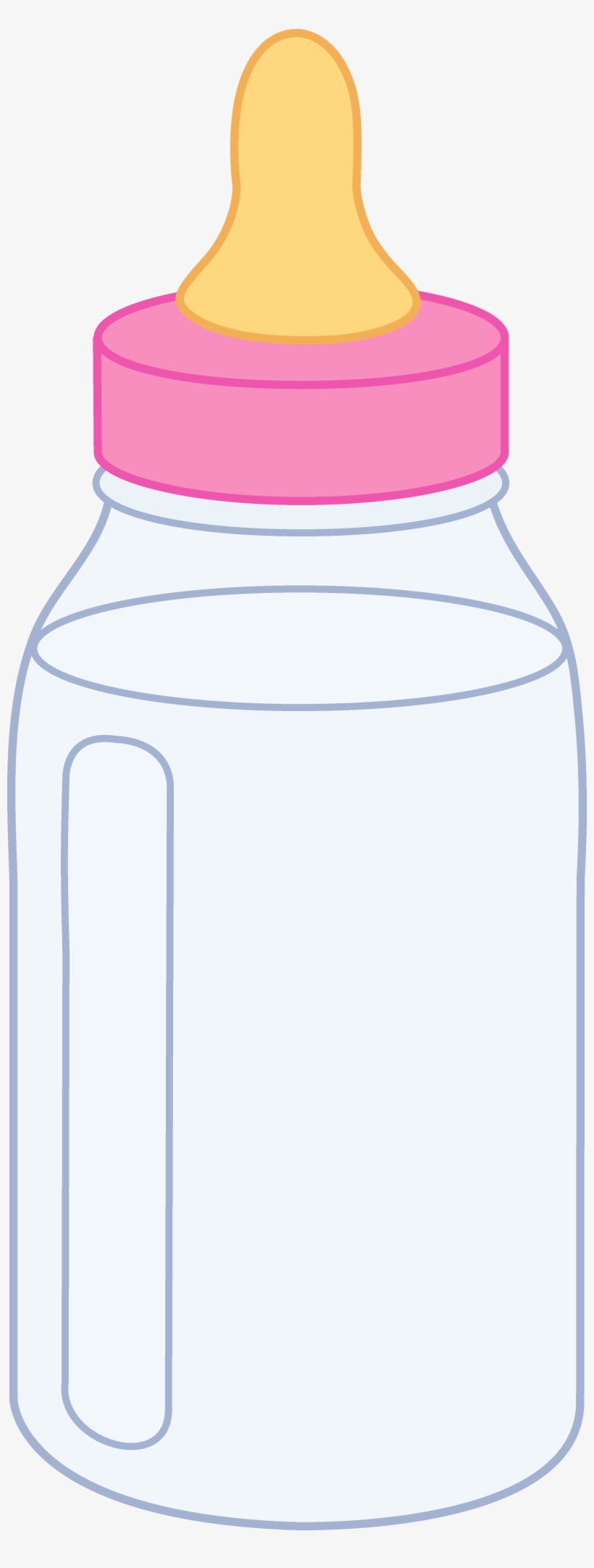 Baby bottle drawing.
