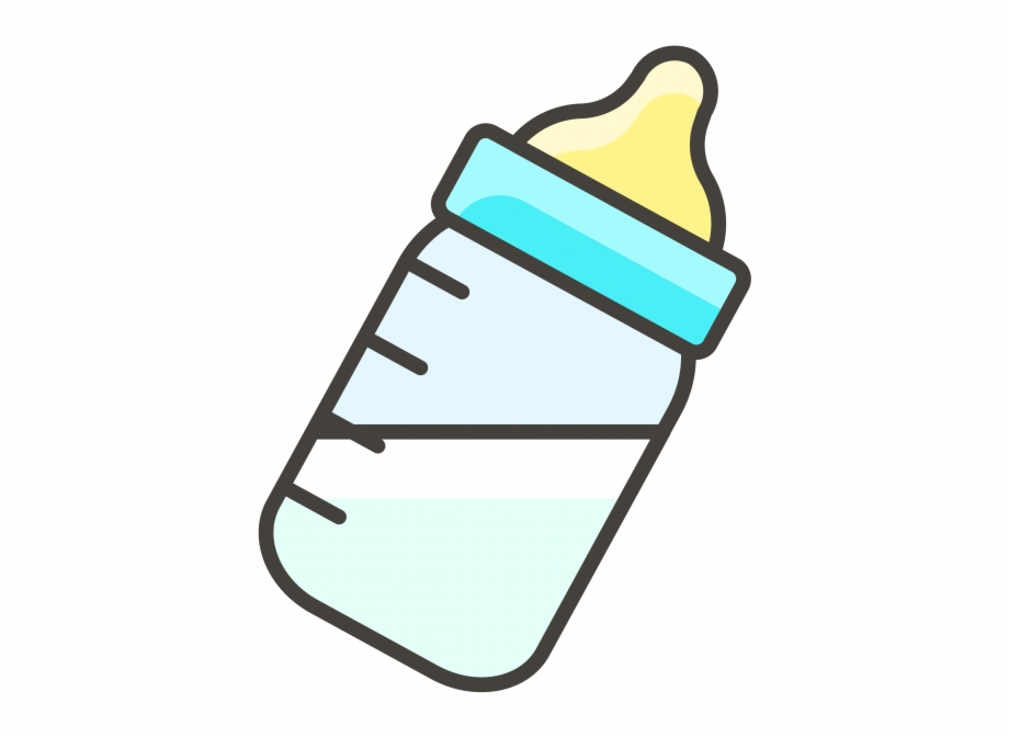 Baby bottle emoji.
