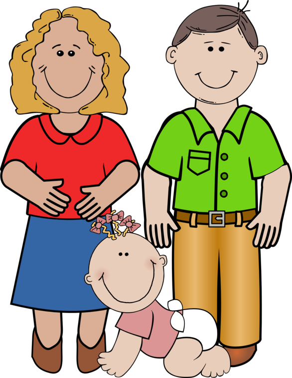 Baby Family Clipart