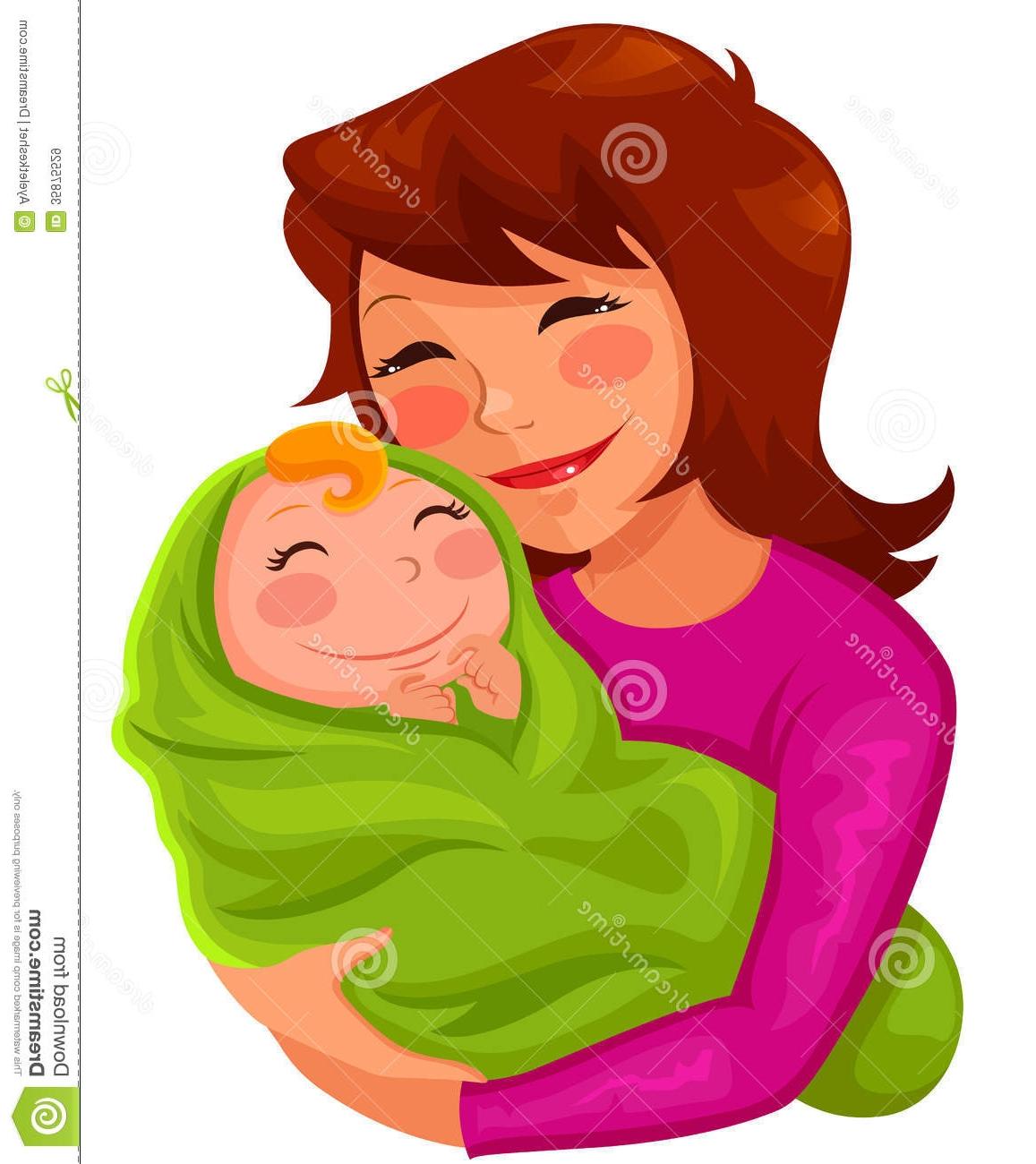 HD Mother And Baby Clip Art Images