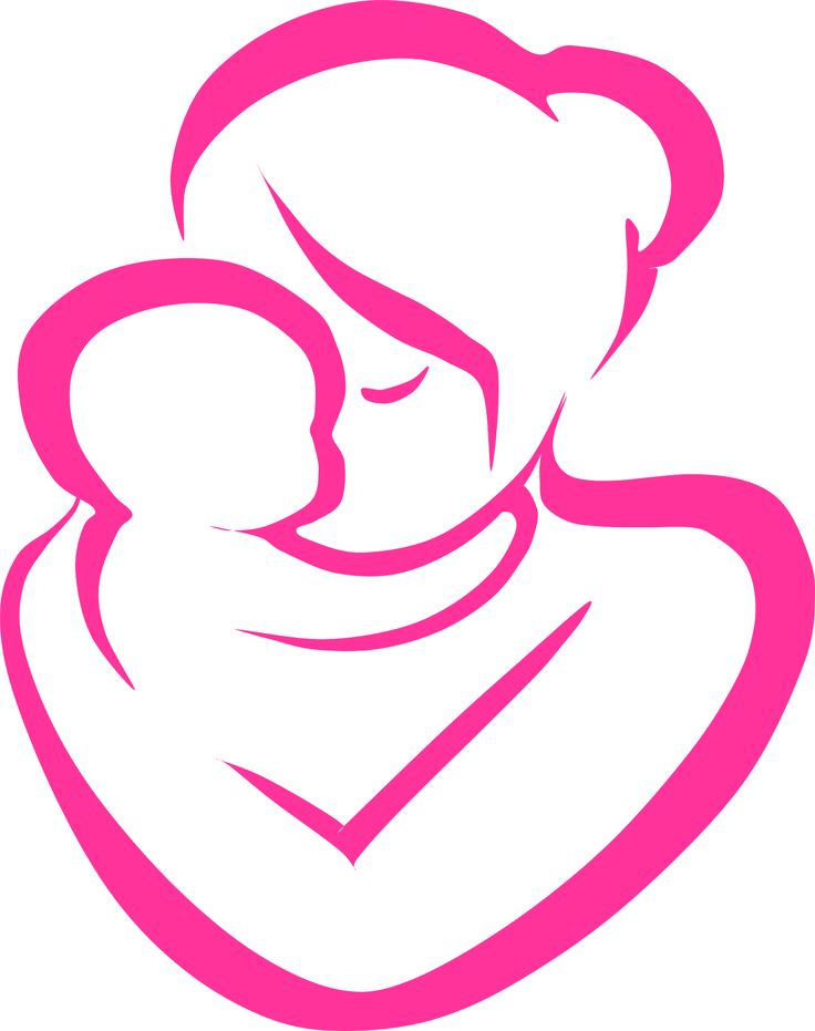 Mother And Baby Clipart Free