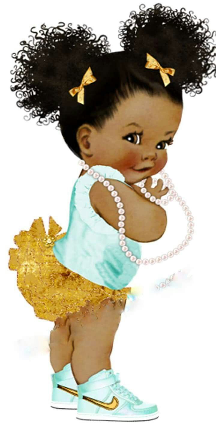 Black baby girl clip art clipart images gallery for free