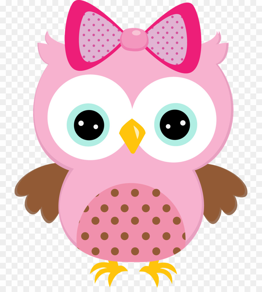 baby girl clipart owl