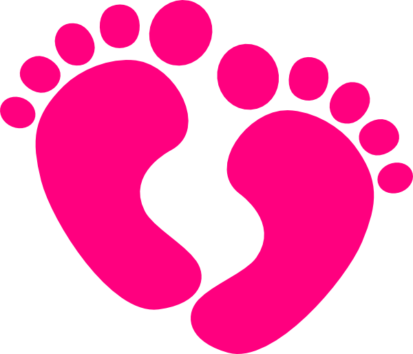 Baby feet pictures clip art