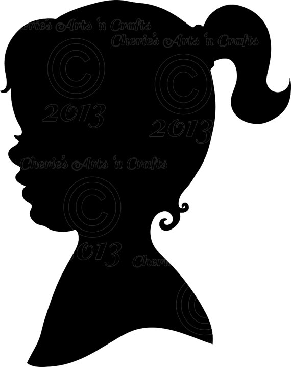 Free Baby Girl Silhouette Clip Art, Download Free Clip Art