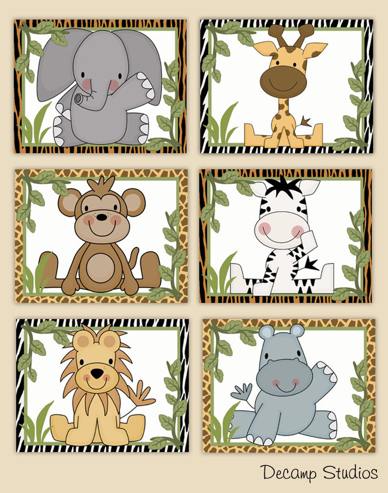Safari animal prints.