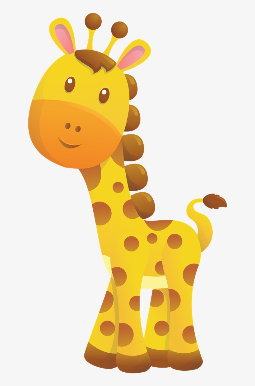 Giraffe clipart watercolor.