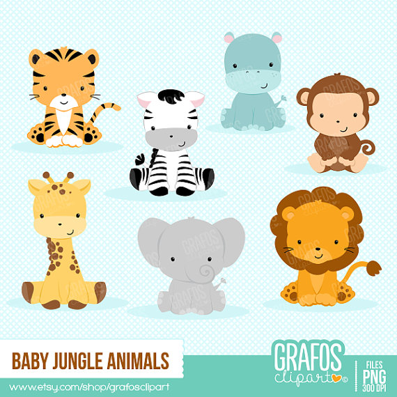 BABY JUNGLE ANIMALS