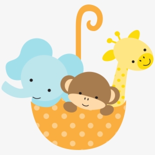 Baby Shower Free Baby Animals Clipart , Transparent Cartoon