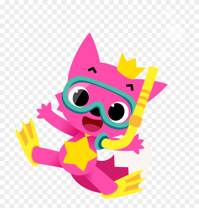 shark clipart pinkfong adorable clip transparent birthday staria planet prince pink sharks seekpng fox parade wtf marching second em boundless