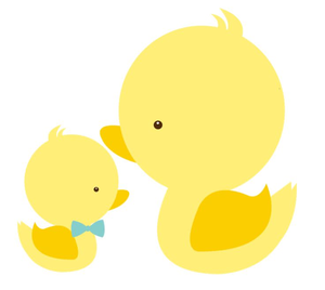 Babyshower clipart duck.