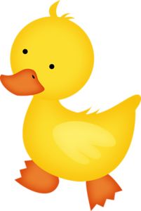 baby shower clipart duck