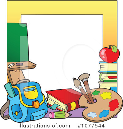 Back To School Border Clipart