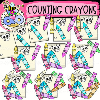 Counting crayons backtoschool.
