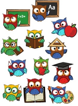 Back To School Owls Clipart By Clipartino