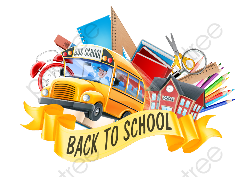 Download Free png Back,to,school, School Clipart, Vector Bus