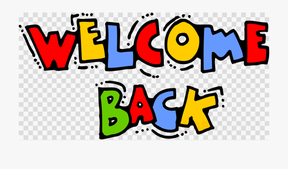 Download Welcome Back To School Lettering Clipart First
