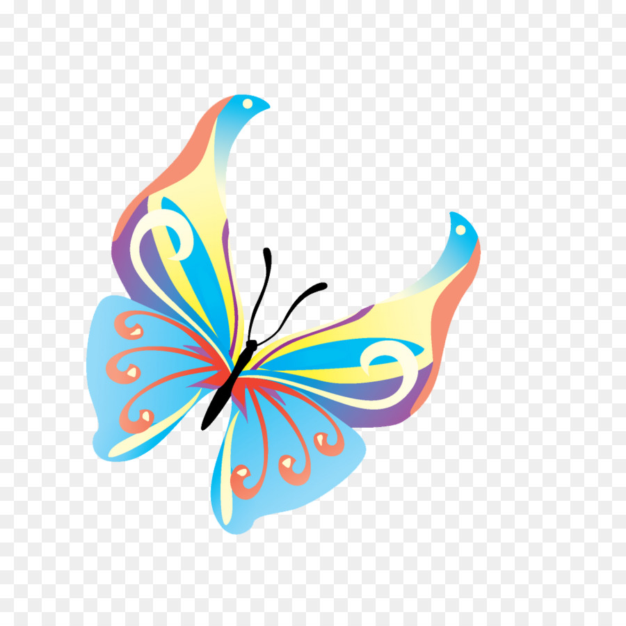 Butterfly clip art clear background