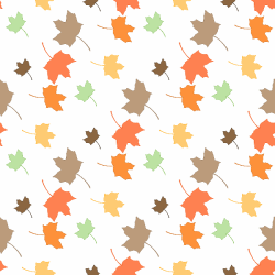 Autumn leaf clip.