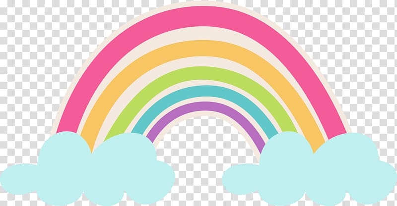 Rainbow illustration, Rainbow Cloud Arc, arco