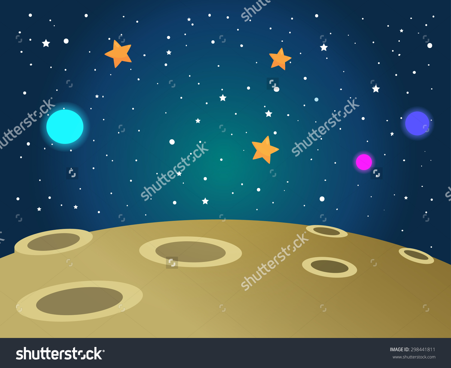 Background clipart outer space, Background outer space