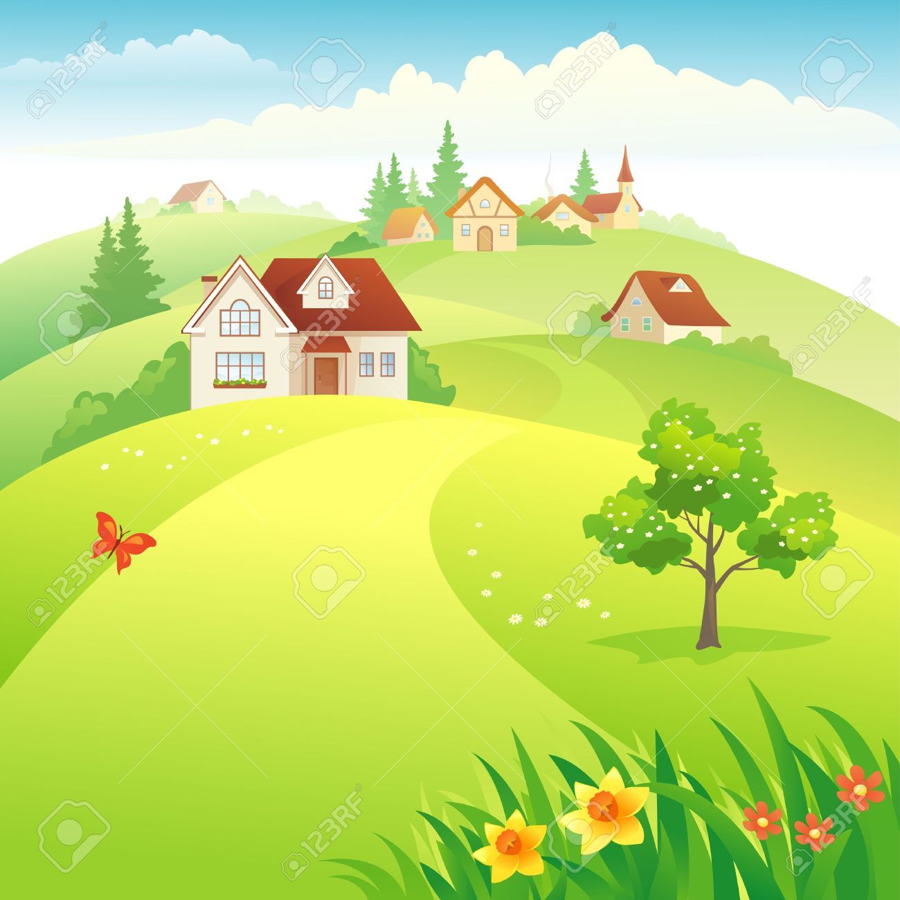 Clipart village clipart images gallery for free download