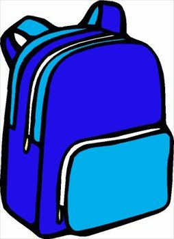 Free backpack01 clipart.