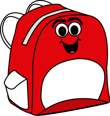 Backpack cartoon clipart images gallery for free download