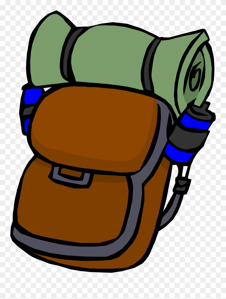 Camp clipart backpack.