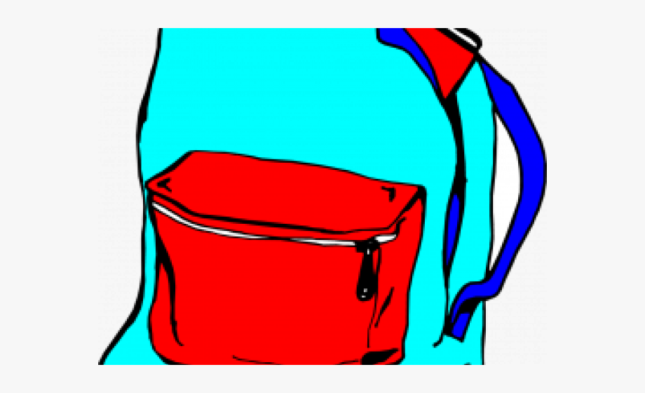 Backpack clipart clear.