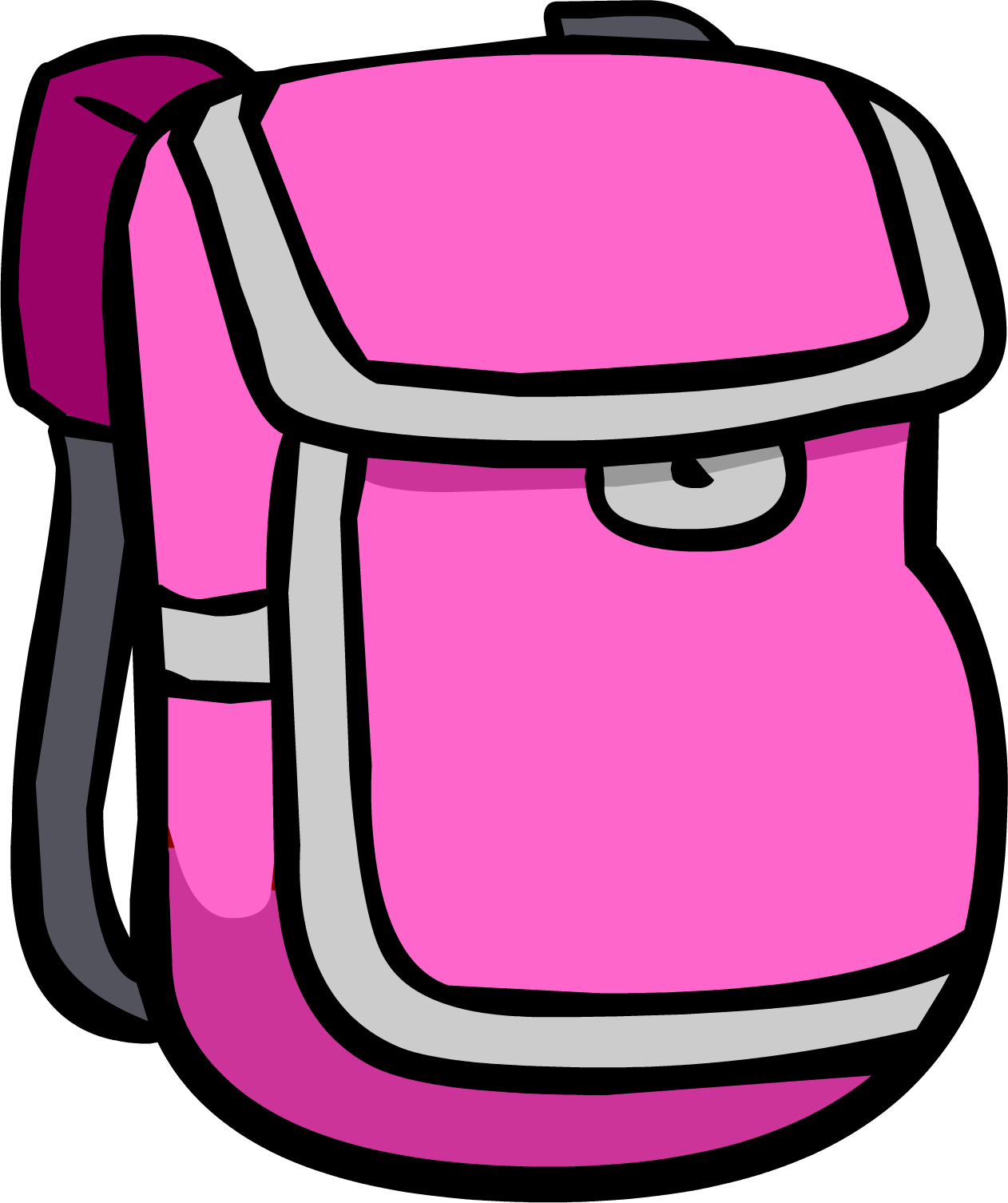 Clipart backpack pink backpack, Clipart backpack pink