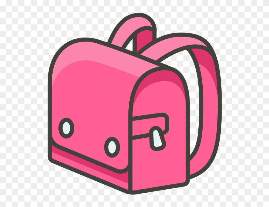 School backpack emoji.