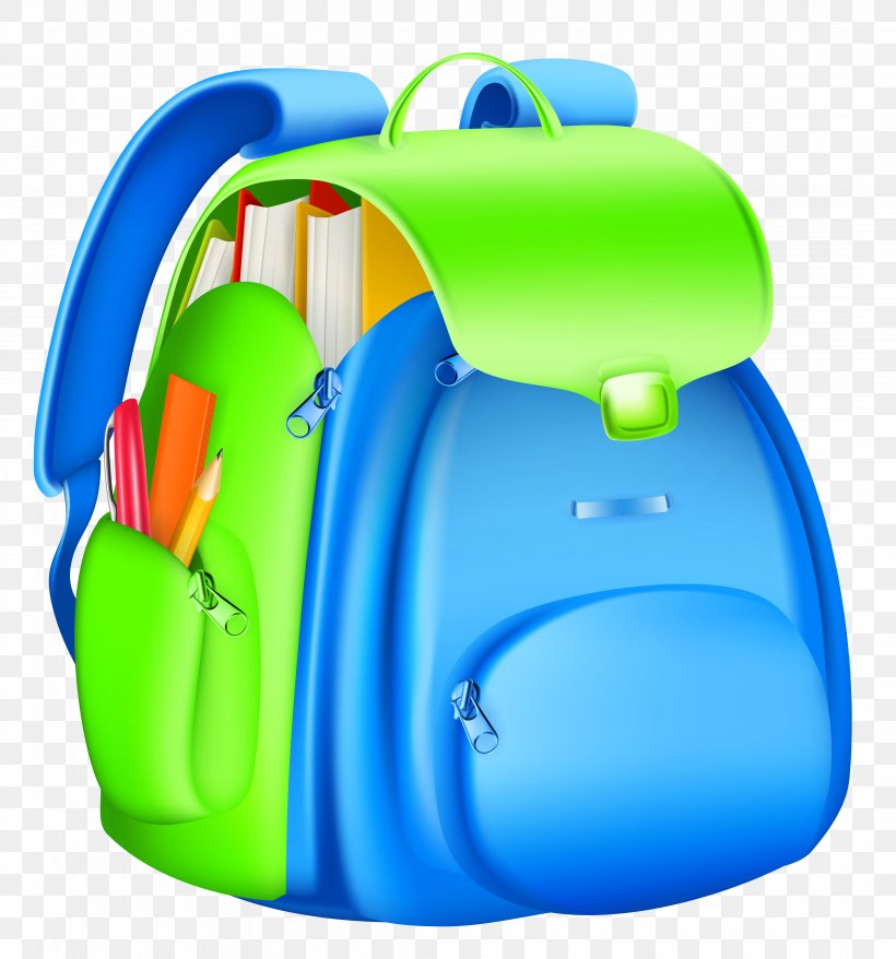 School Backpack Clipart, PNG,