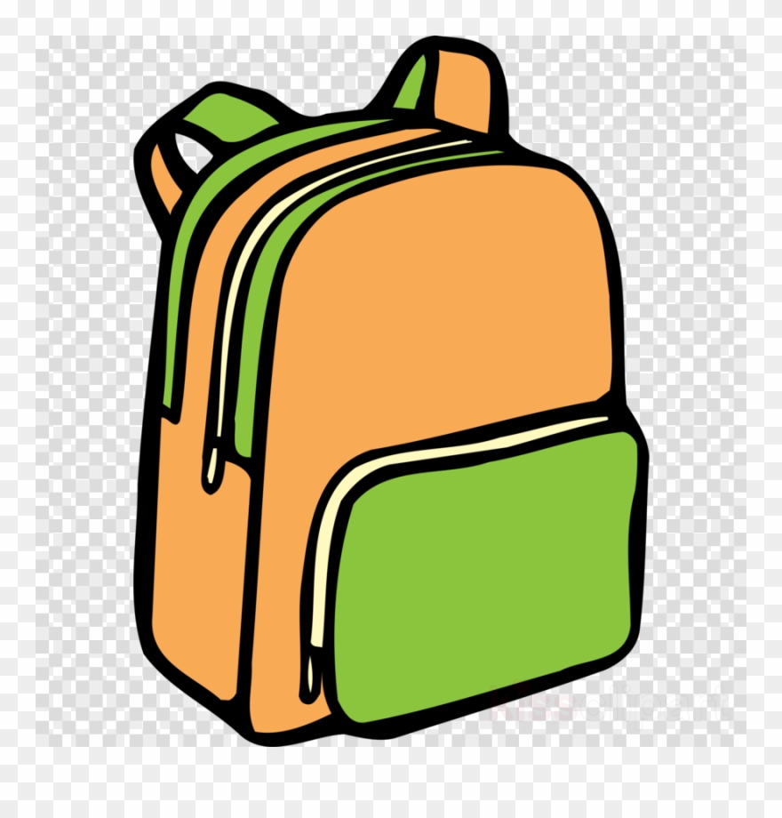 Backpack clipart school.