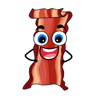 Bacon clipart person.