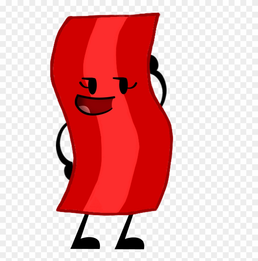 Bacon clipart character.