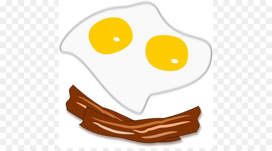Bacon clipart fried.