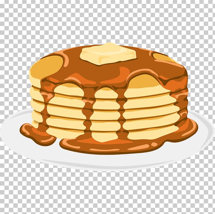 Pancake Full Breakfast Scrambled Eggs Bacon PNG, Clipart