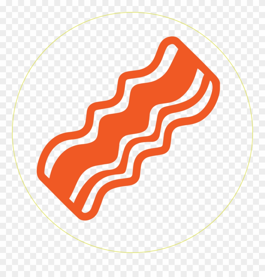 Bacon bacon vector.