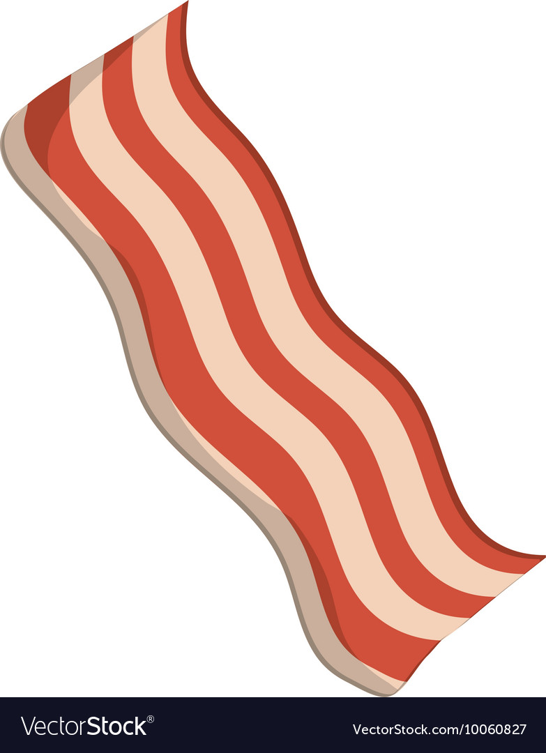 Bacon strip icon.