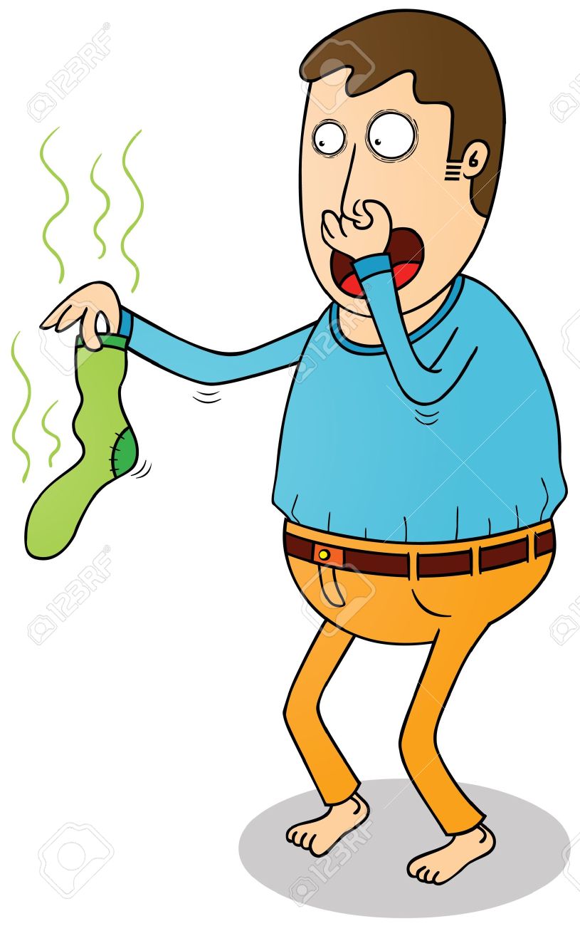 Bad smell objects clipart