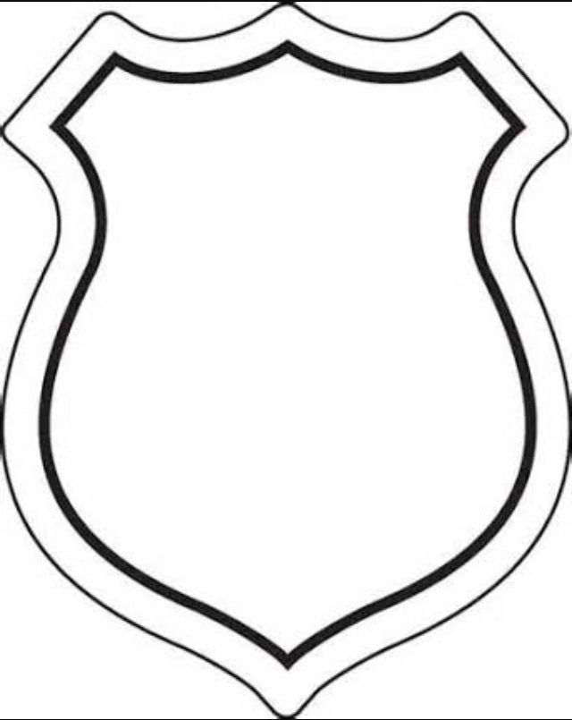 Badge clipart black and white, Badge black and white