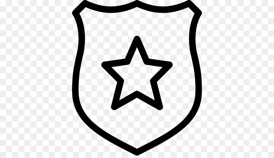 Police Badge Png Black And White