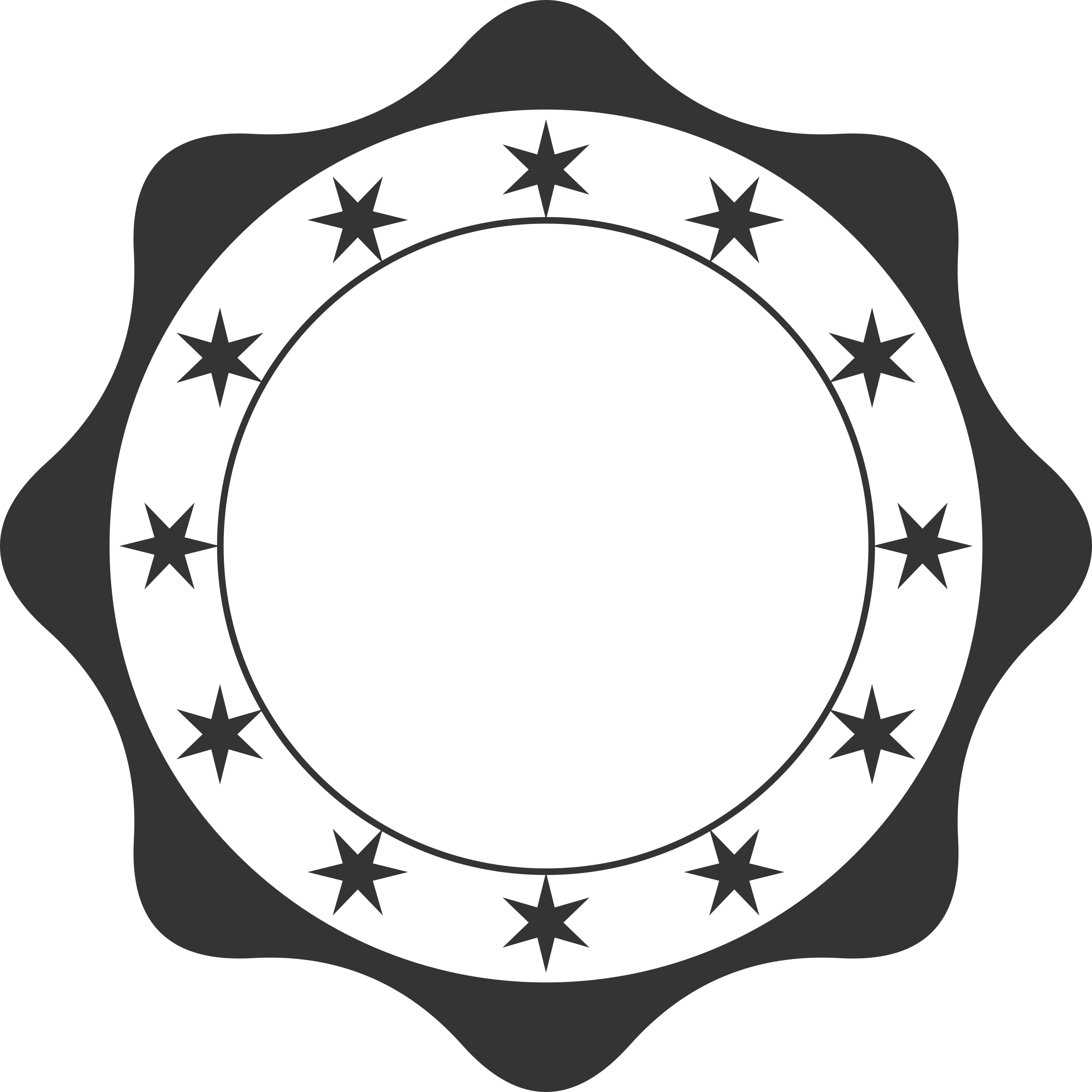 badge clipart circle