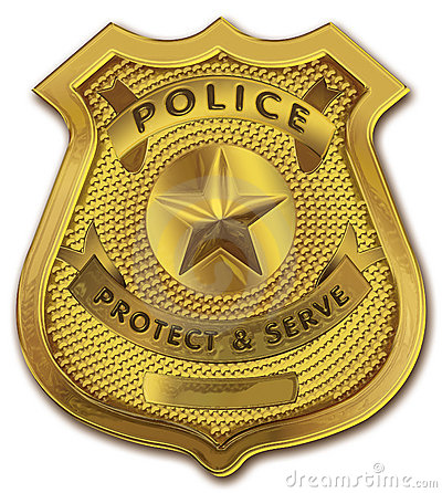 Detective badge clipart
